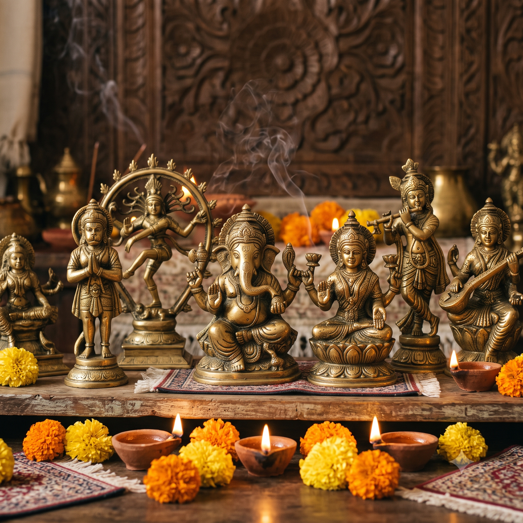 Brass Idols
