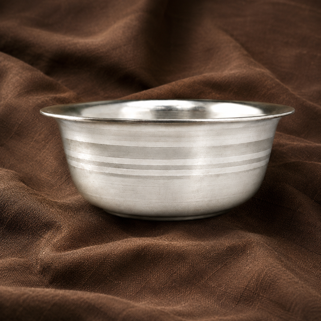 Silver Traditional Bowl | Pure Silver Multipurpose Puja & Serving Bowl