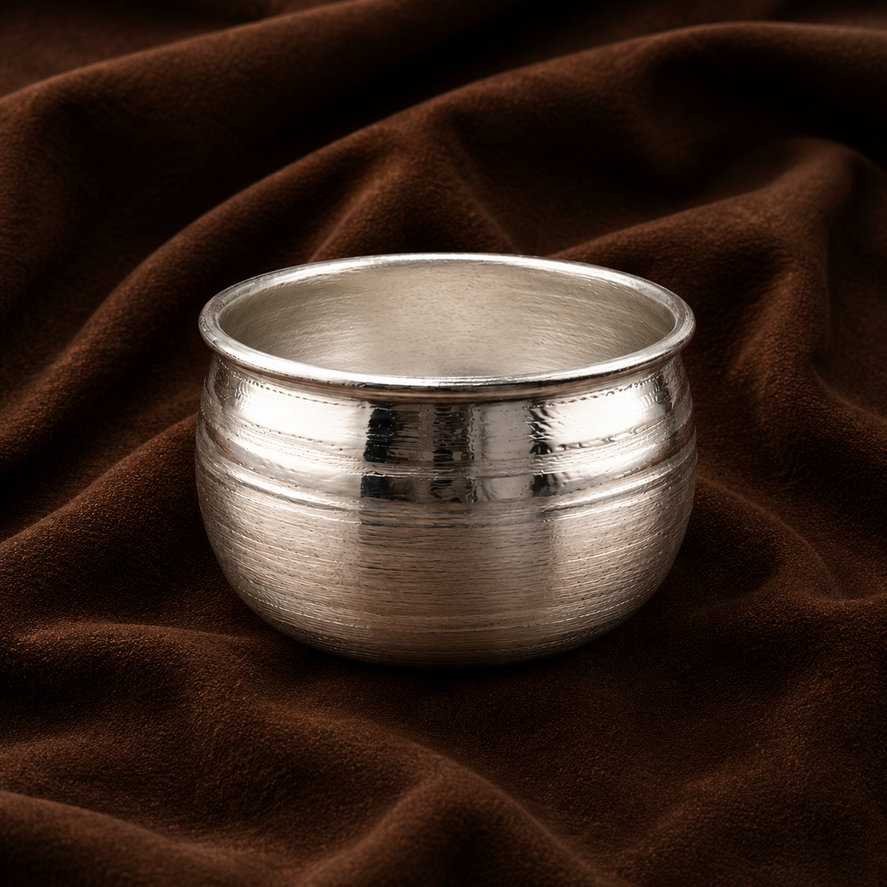 Pure Silver Traditional Katori (Small) | Puja & Offering Bowl