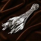 Pure Silver Durva Grass | Sacred Offering for Lord Ganesha