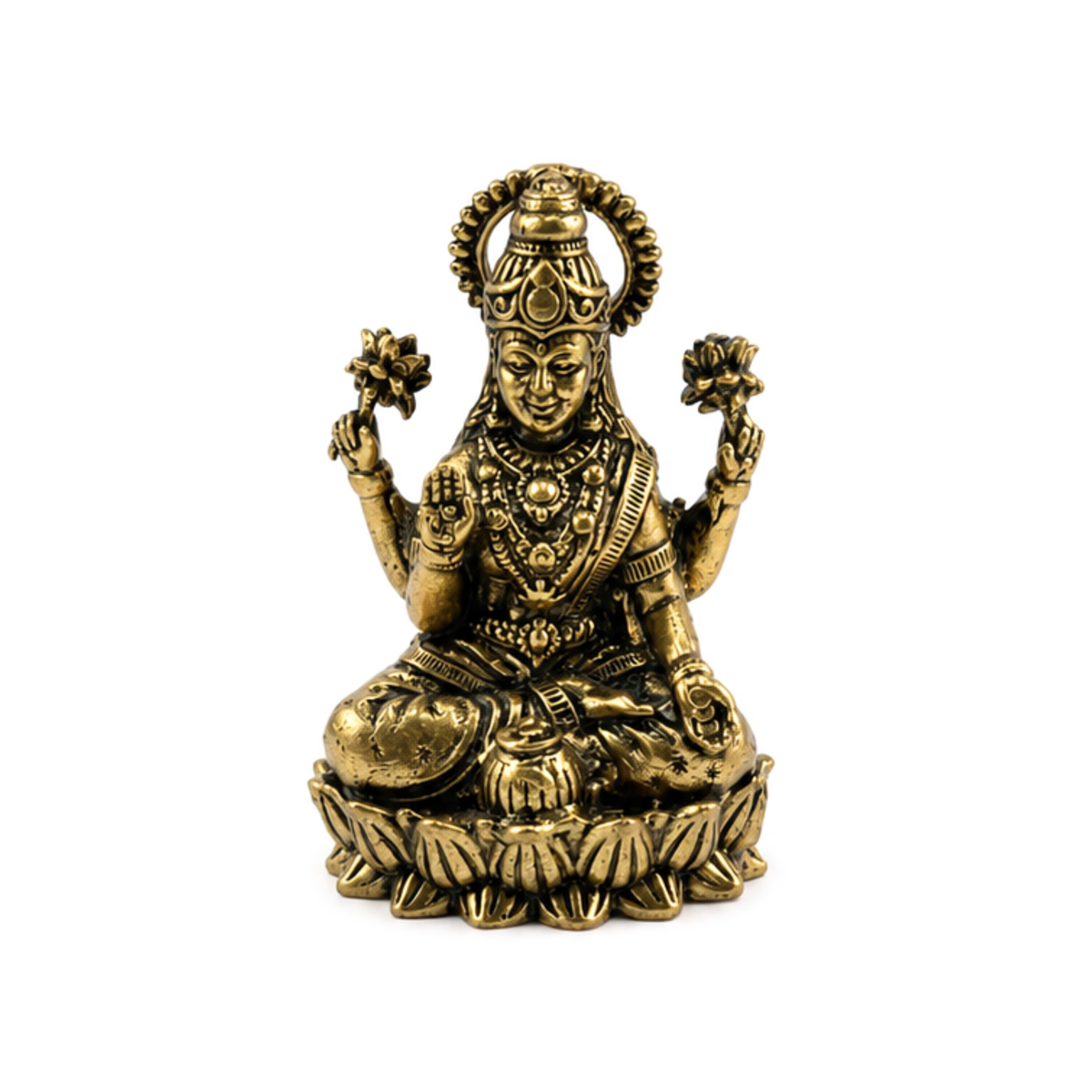 Panchaloha Lakshmi Murti | Panchadhatu Laxmi Idol | Premium Lakshmi Statue