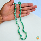 Green Aventurine Chips Crystal Necklace | Green Aventurine Chips Beaded Necklace | Gemstone Necklace