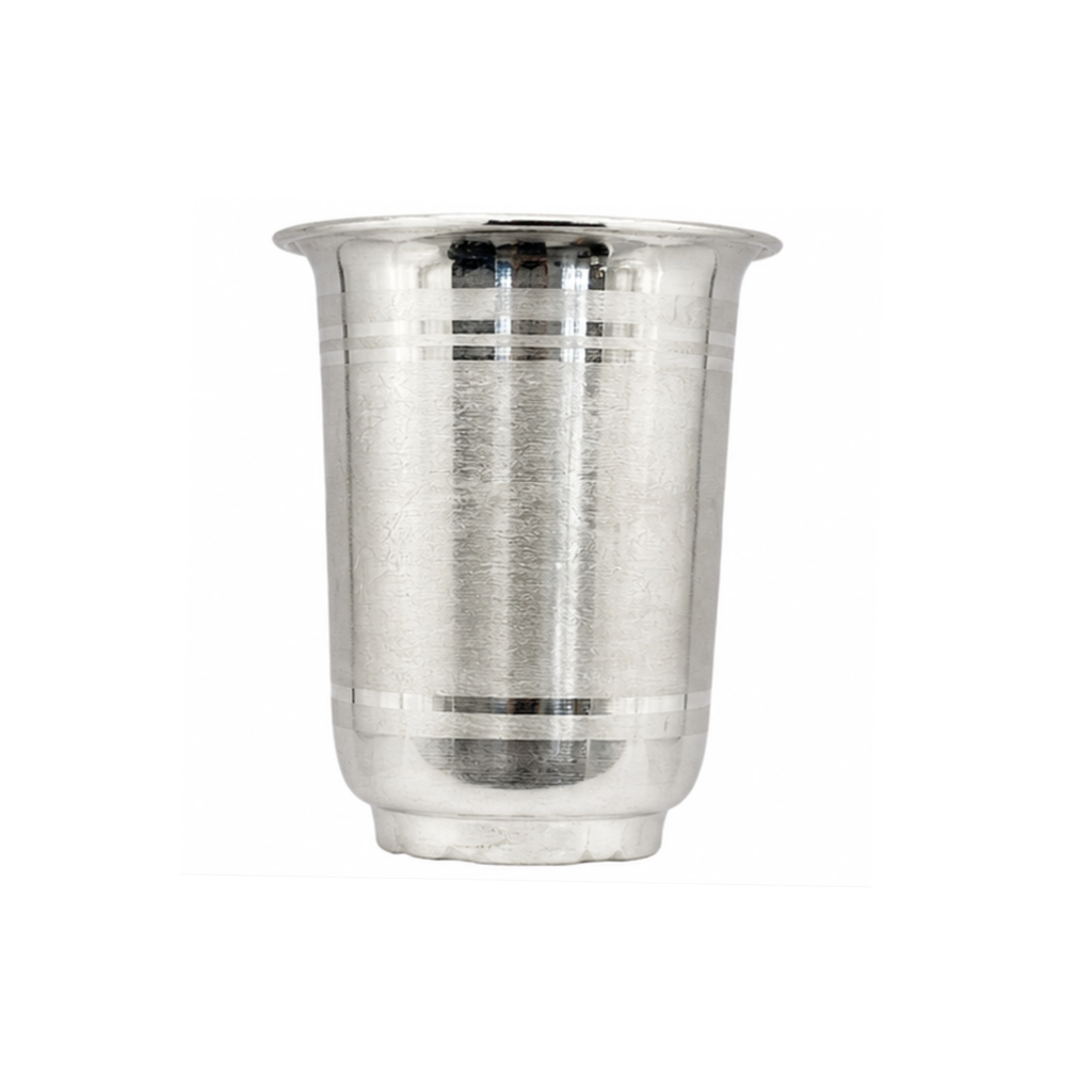 Silver Glass | Pure Silver Water Cup | Silver Tumbler | Silver Cup for Baby