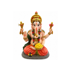 Premium Ganesha Murti | Ganapati Idol | Ganesha with Laddu Statue