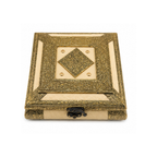 Antique Gold & Beige Dry Fruit Gift Box | Traditional Indian Gift Box