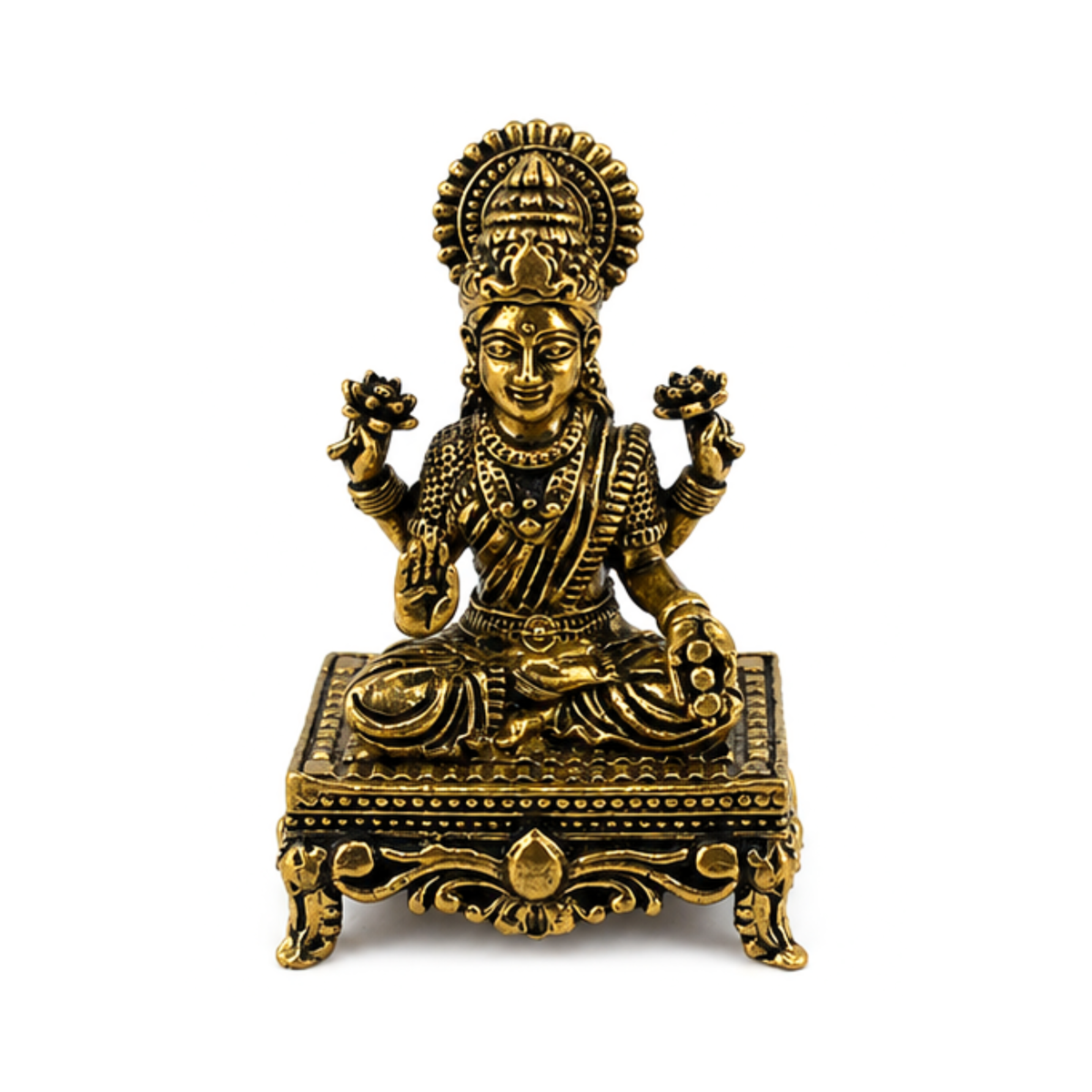 Panchaloha Lakshmi Murti | Panchadhatu Laxmi Idol | Premium Lakshmi Statue