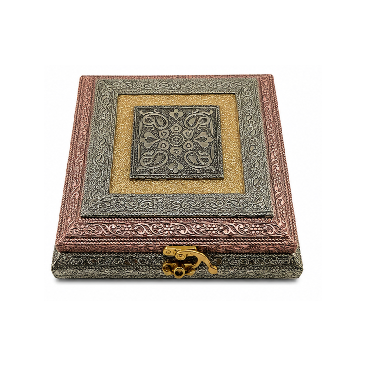 Royal 4-Compartment Dry Fruit Gift Box | Multiple Sizes Available