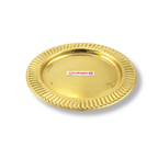 Brass Sudarshan Design Thali | Traditional Brass Puja Plate