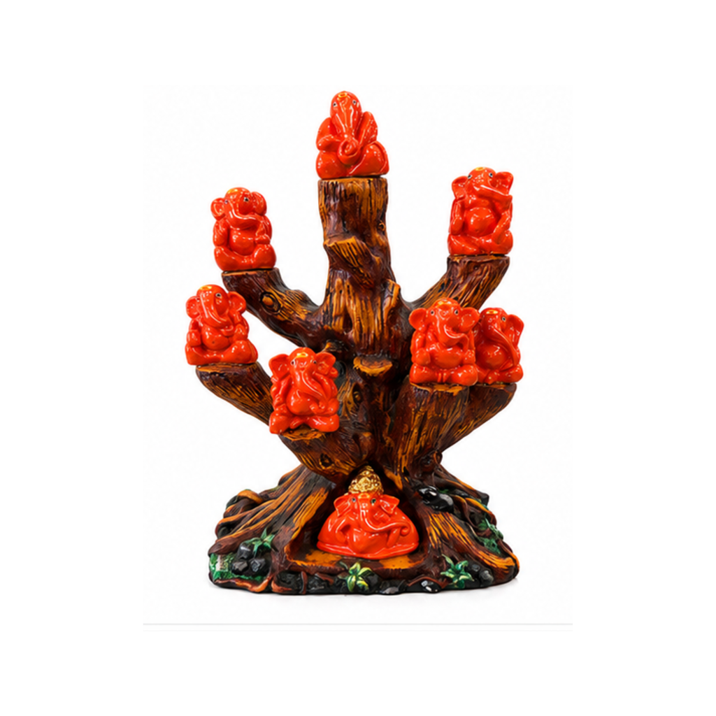 Ashtavinayak Ganesha Tree Sculpture| Divine Ganesh Tree with 8 Ganapati