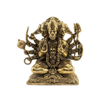 Panchadhatu Panchamukhi Sitting Hanuman Idol | Panchaloha Panchamukhi Hanuman Murti | Panchalogam Sitting Hanuman Statue