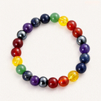 7 Chakra Bracelet | Rainbow Chakra Crystal Bracelet | Meditation & Yoga Jewelry | Energy Balance Bracelet | Spiritual Gift