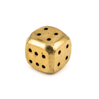 Brass Dice-Shaped Agarbatti Stand | Traditional Incense Holder | Brass Incense Stand