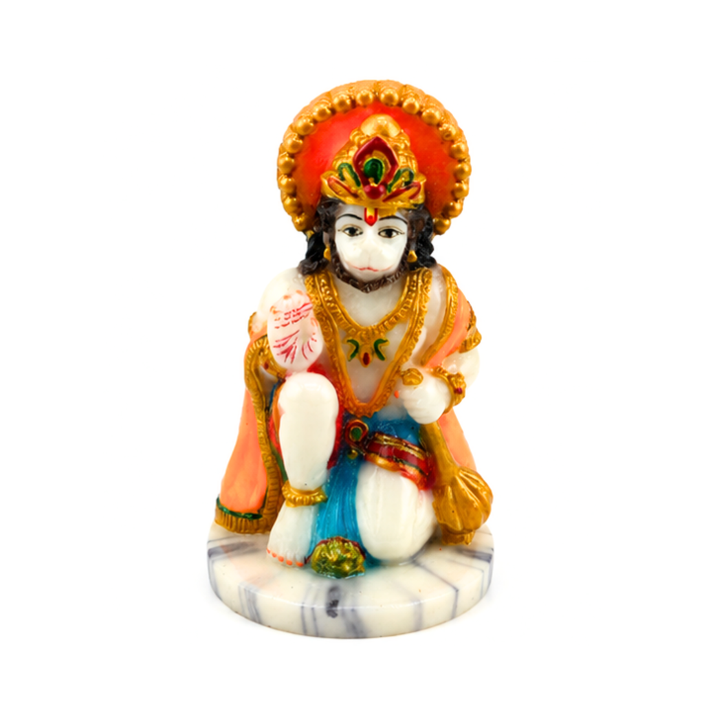 Small Hanuman Murti | Hanuman Statue | Lord Hanuman Idol for Car Dashboard Home Temple Puja