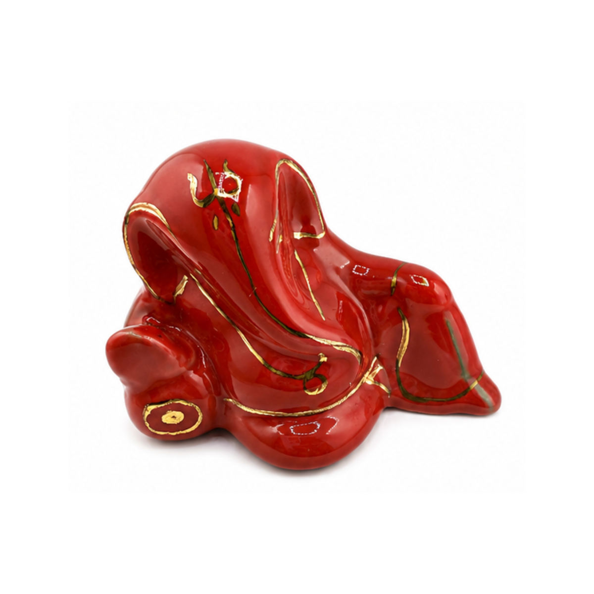Lying Down Ganesha for Car Dashboard | Small Ganpati Idol for Car