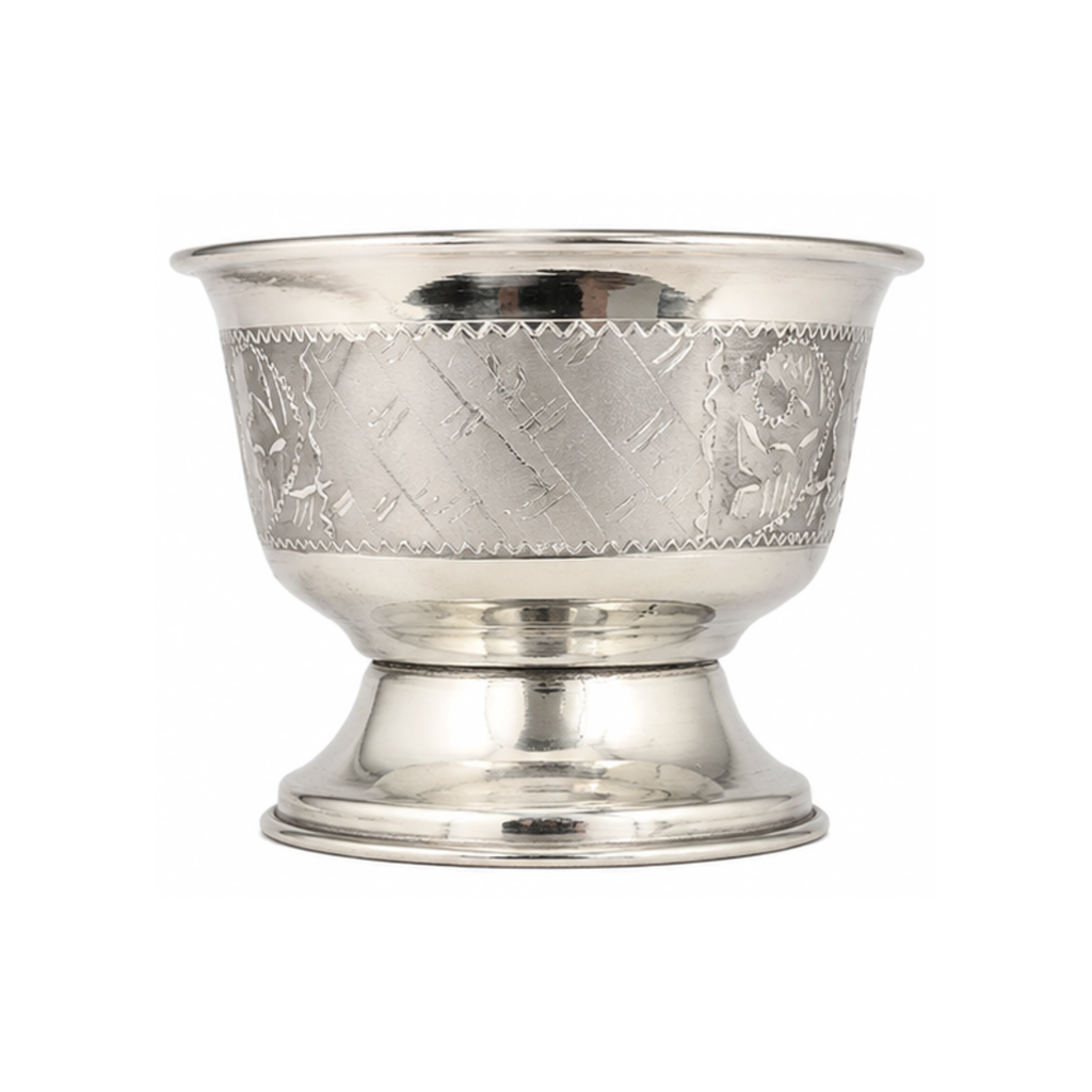 Pure Silver Sriman Cup 35g | Silver Chandan Cup | Silver Puja Cup