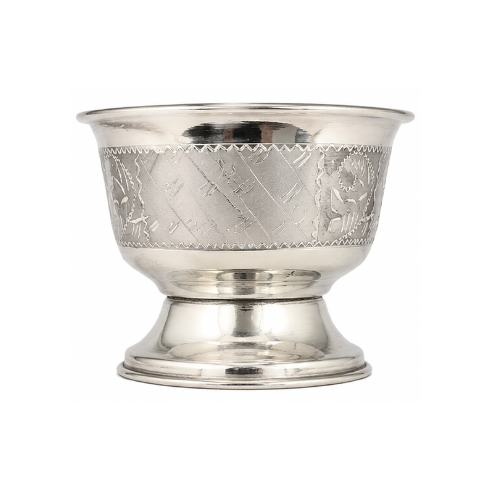 Pure Silver Sriman Cup 35g | Silver Chandan Cup | Silver Puja Cup
