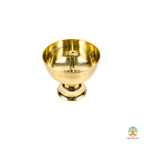Big Brass Oil Diya | Handcrafted Brass Lamp for Pooja, Temple, Home Mandir, Aarti, Festivals &amp; Spiritual Gifting 🪔🙏