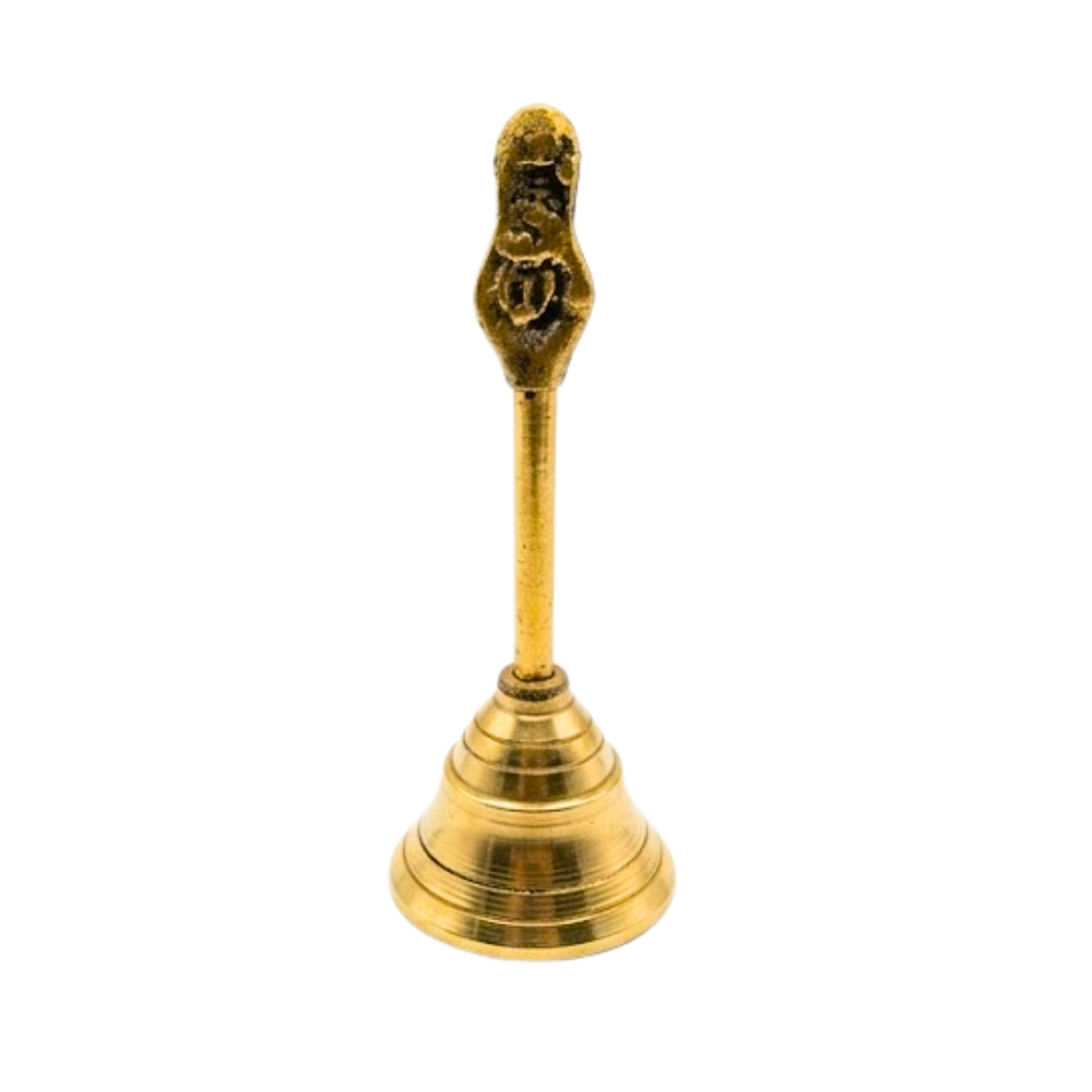 Brass Plain Hand Bell | Brass Ghanti | Bell for Home Mandir
