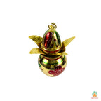 Small 5-Step Samai Diya | Mini Multi-Tier Oil Lamp for Puja, Aarti, Mandir, Home Temple, Festivals &amp; Spiritual Rituals