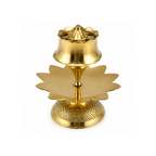 Brass Lotus Design Agarbatti Stand | Traditional Incense Holder | Brass Agarbatti Holder