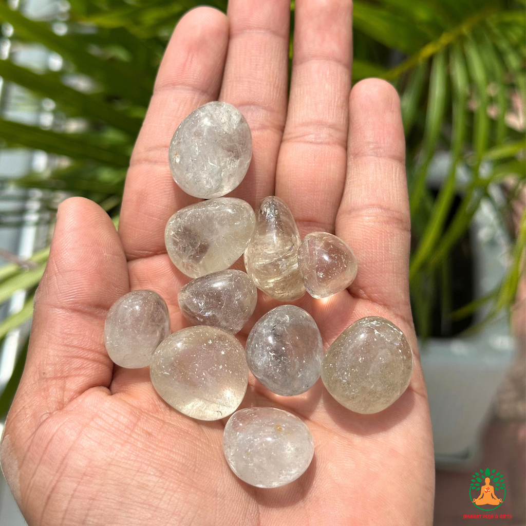 Smoky Quartz Tumble Stones – Polished Natural Gemstones | Manifestation and Healing Crystals