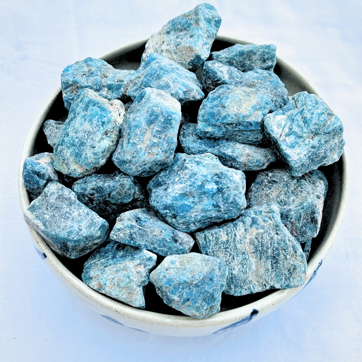 Lepoidolite Raw Crystals – Natural Rough Unpolished Blue Lepidolite Stones | Blue Manifestation Healing and Meditation Crystals