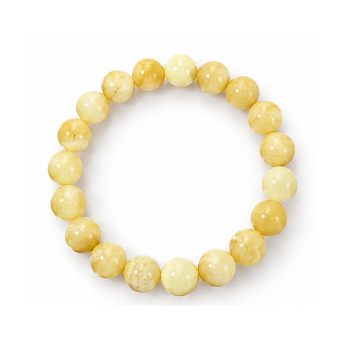 Yellow Calcite Bracelet | Natural Yellow Crystal Gemstone Bracelet | Prosperity & Confidence Jewelry | Meditation Bracelet | Spiritual Gift