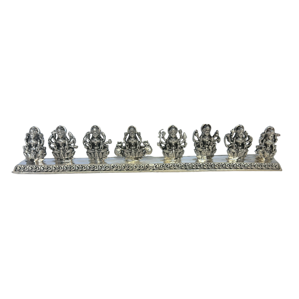 Silver Ashta Lakshmi Idol | 8 Forms of Lakshmi Statue | Eight Laxmi Murti
