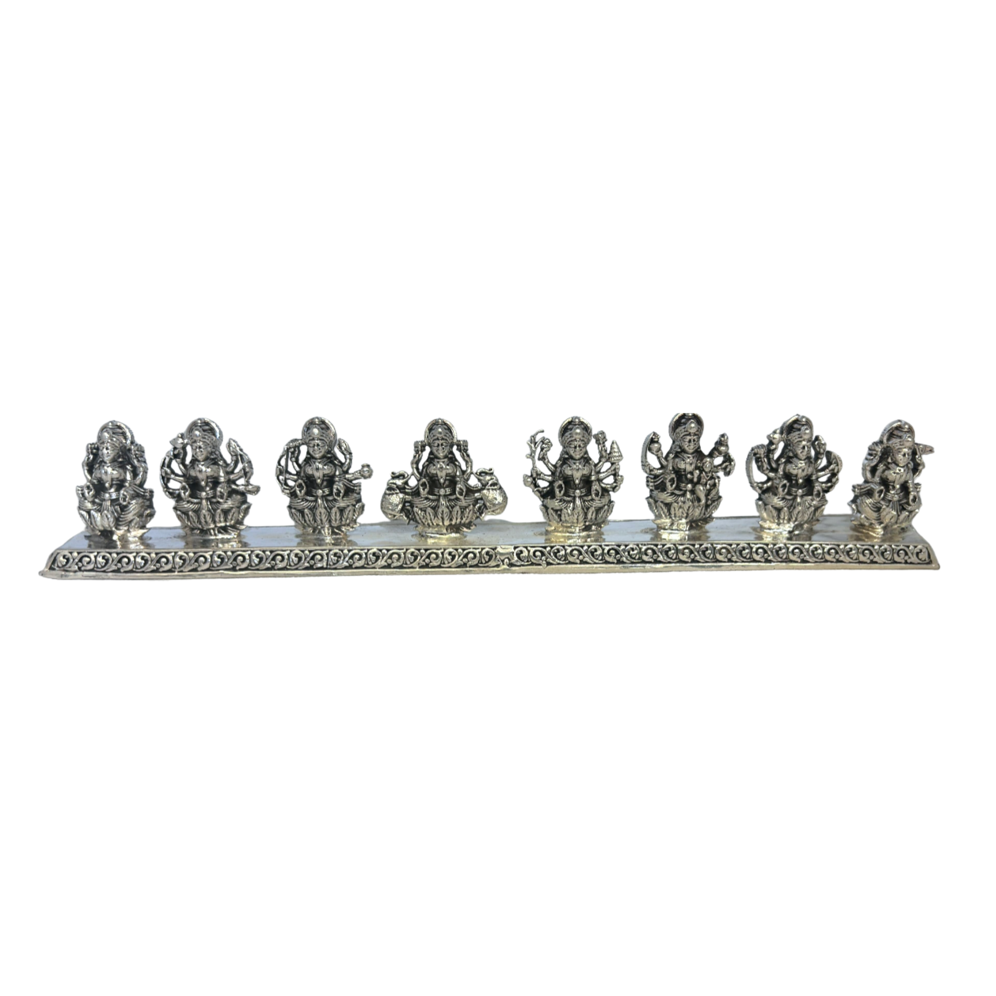 Silver Ashta Lakshmi Idol | 8 Forms of Lakshmi Statue | Eight Laxmi Murti