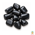 Natural Black Obsidian Tumble Stones – Polished Black Gemstones | Manifestation Healing and Meditation Crystals