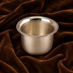 Silver Fulpatra – Traditional Pooja Offering Bowl