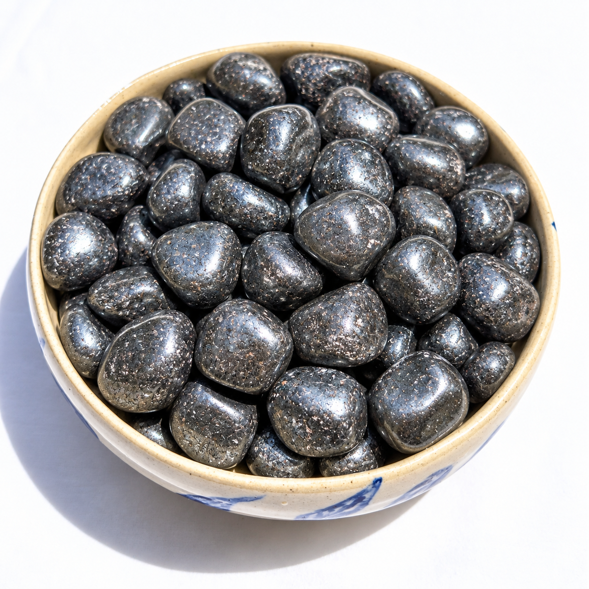 Hematite Tumble Stones – Polished Natural Gemstones | Manifestation Healing and Meditation Crystals