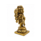 Brass Panchmukhi Hanuman Idol | Five-Faced Hanuman Statue | Panchamukhi Hanuman Murti