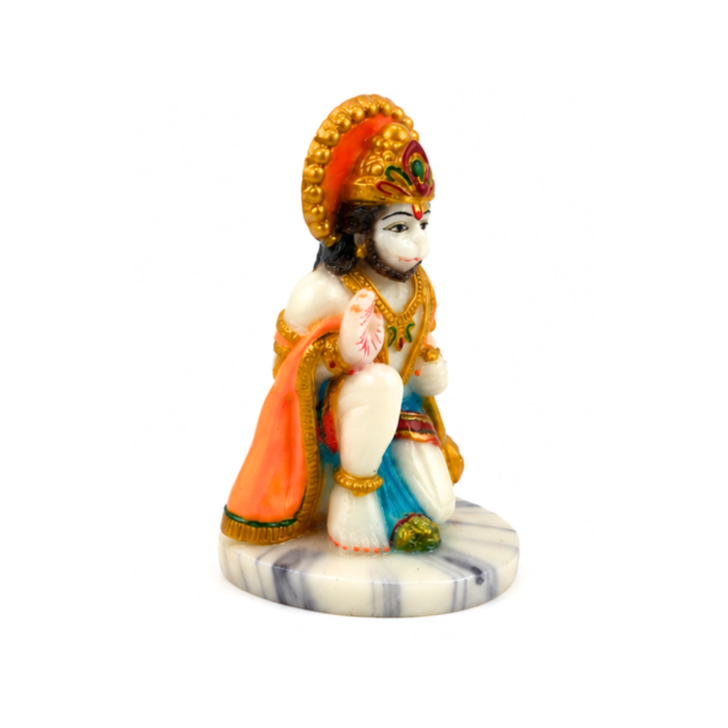 Small Hanuman Murti | Hanuman Statue | Lord Hanuman Idol for Car Dashboard Home Temple Puja