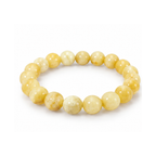 Yellow Calcite Bracelet | Natural Yellow Crystal Gemstone Bracelet | Prosperity & Confidence Jewelry | Meditation Bracelet | Spiritual Gift