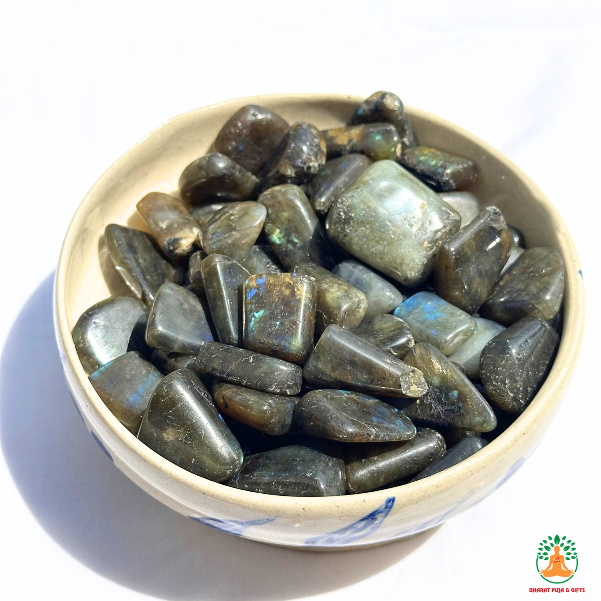 Labradorite Tumble Stones – Polished Natural Gemstones | Manifestation Healing and Meditation Crystals