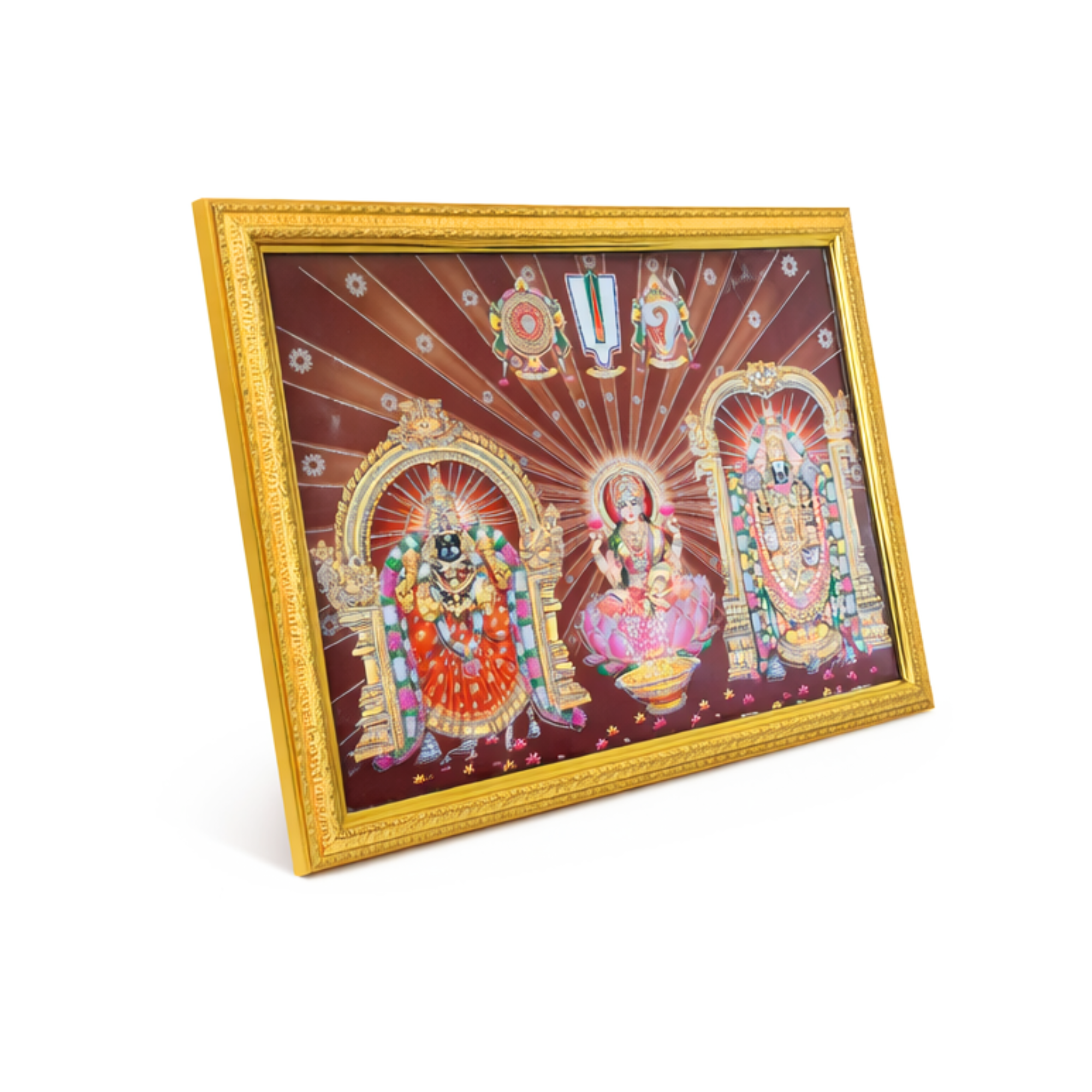 Balaji Lakshmi Bhudevi Hanging Wall Photo