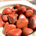 Natural Red Jasper Tumble Stones – Polished Red Gemstones | Manifestation Healing and Meditation Crystals