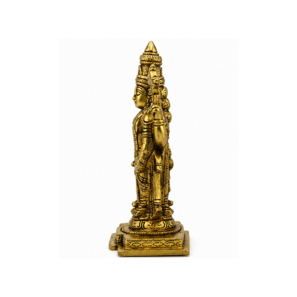 Brass Tirupati Balaji Statue | Brass Standing Vishnu Murti | Brass Balaji Idol
