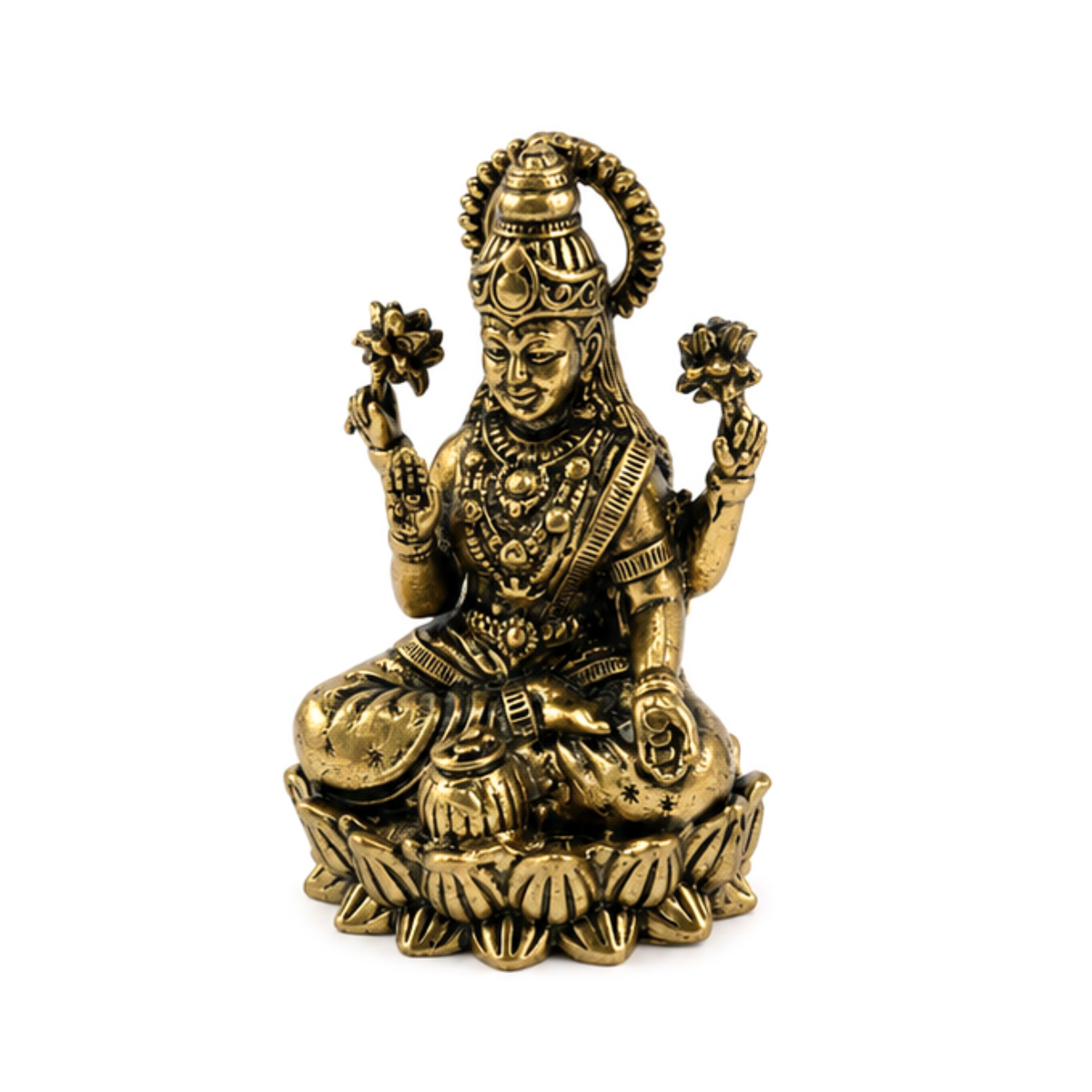 Panchaloha Lakshmi Murti | Panchadhatu Laxmi Idol | Premium Lakshmi Statue