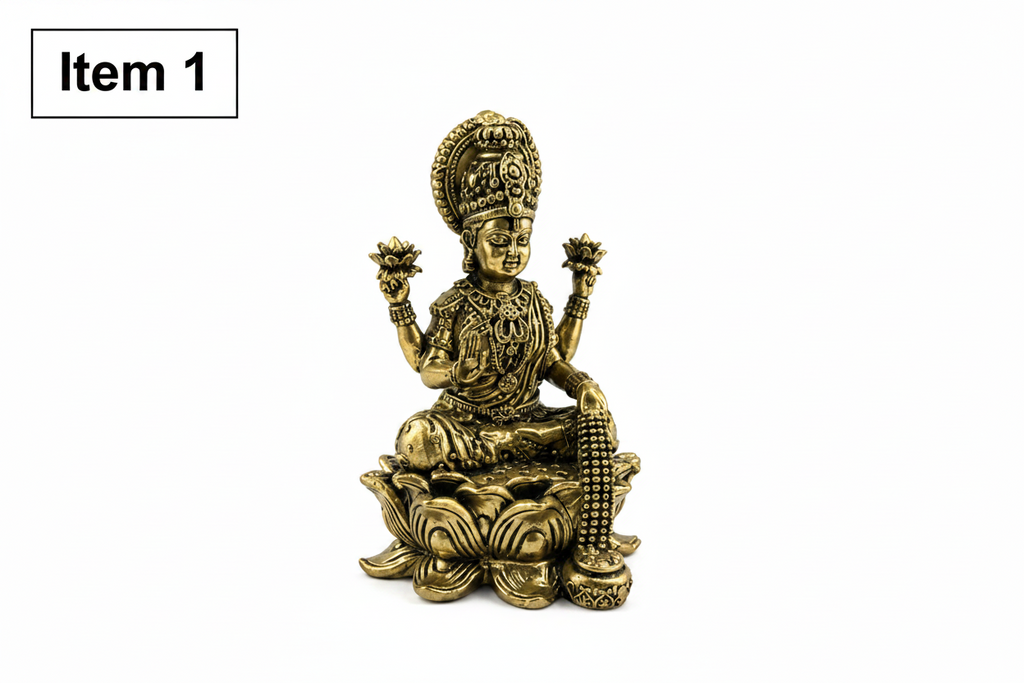 Panchaloha Lakshmi Murti | Panchadhatu Laxmi Idol | Premium Lakshmi Statue