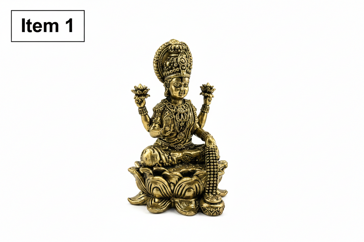 Panchaloha Lakshmi Murti | Panchadhatu Laxmi Idol | Premium Lakshmi Statue