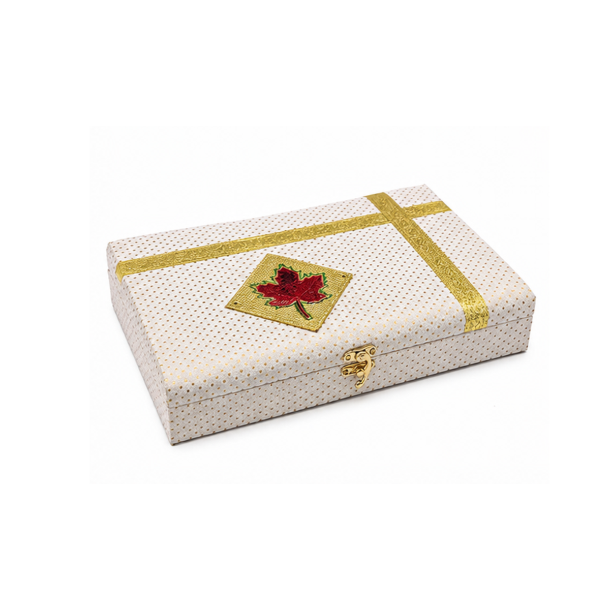 Royal Gold Embossed Dry Fruit | Decorative Gift Box