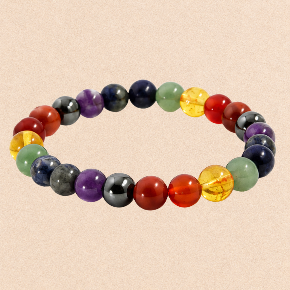 7 Chakra Bracelet | Rainbow Chakra Crystal Bracelet | Meditation & Yoga Jewelry | Energy Balance Bracelet | Spiritual Gift
