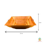 Pure Copper Hawan Kund with Handles | Handcrafted Copper Pooja Hawan Kund for Home, Temple, Rituals & Spiritual Gifting 🪔🙏