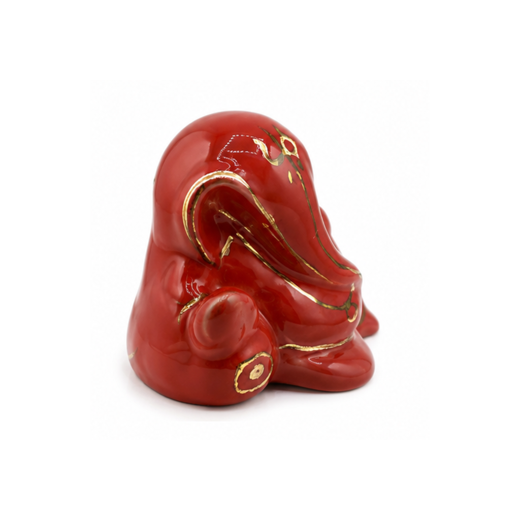 Lying Down Ganesha for Car Dashboard | Small Ganpati Idol for Car