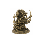 Panchadhatu Panchamukhi Kneeling Hanuman (Sitting on One Knee) Idol | Panchlogam Hanuman Murti | Premium Hanuman Statue