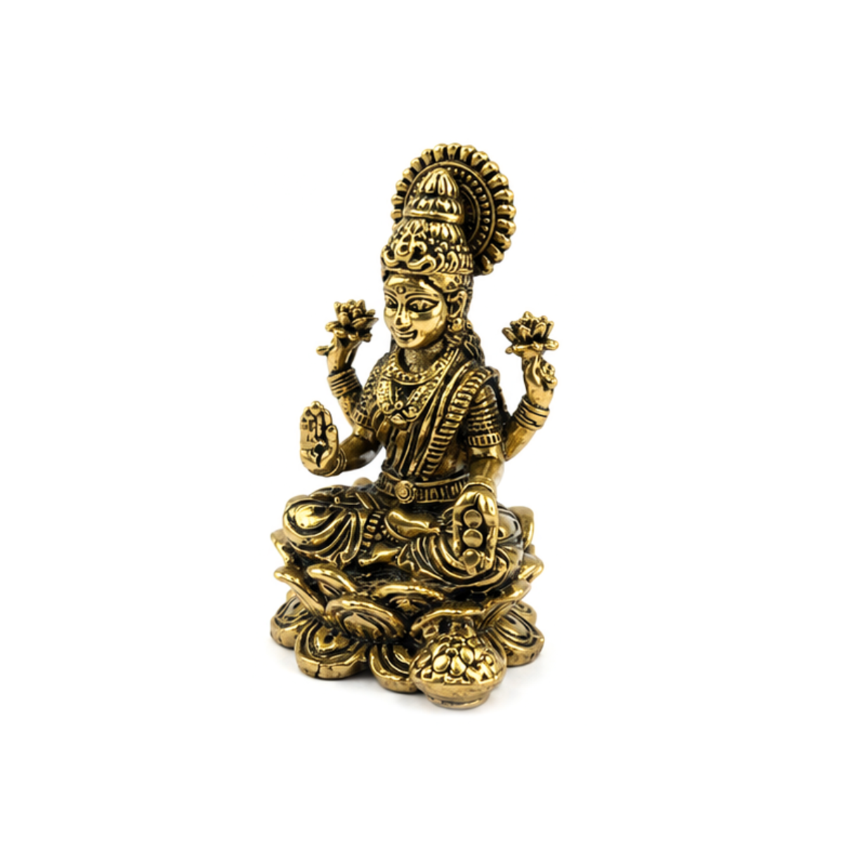 Panchaloha Lakshmi Murti | Panchadhatu Laxmi Idol | Premium Lakshmi Statue