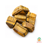 Tiger Eye Raw Crystals – Natural Rough Unpolished Tiger's Eye Stones | Manifestation Healing and Meditation Crystals