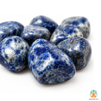 Natural Sodalite Tumble Stones – Polished Blue Gemstones | Manifestation and Healing Crystals